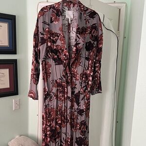 Leith Floral Women's Light Trench Style